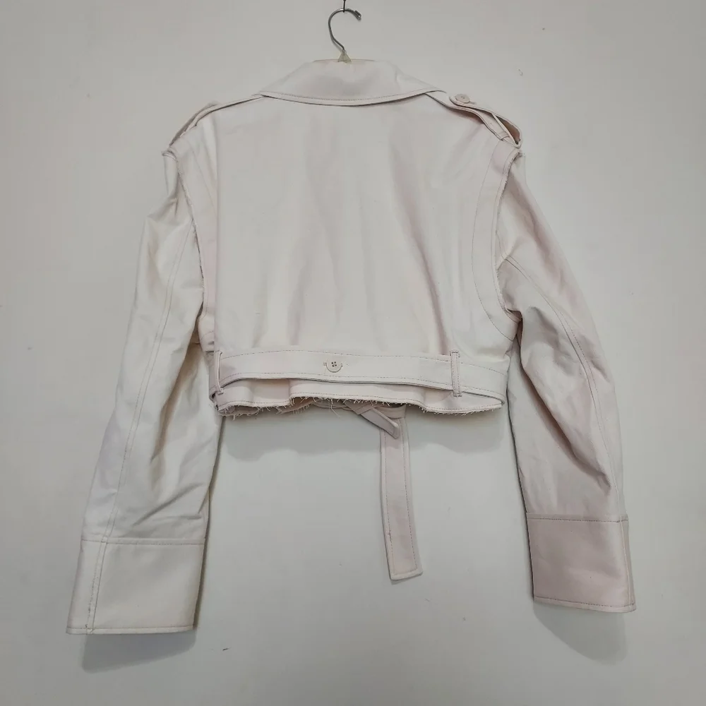 Zara Convertible Crop Cotton Jacket_14